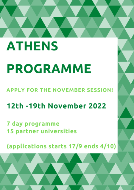 Athens program s mezerou